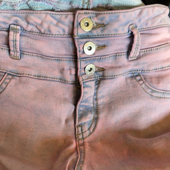 Iei size 11 JR regular stone washed and dyed pink. - Picture 4 of 4